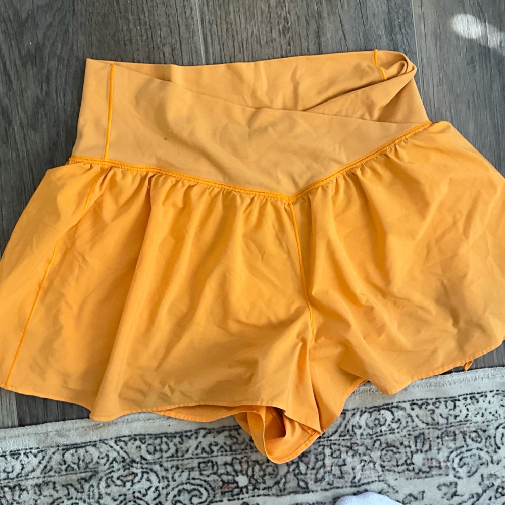 Aerie offline Orange Women's flowy athletic short